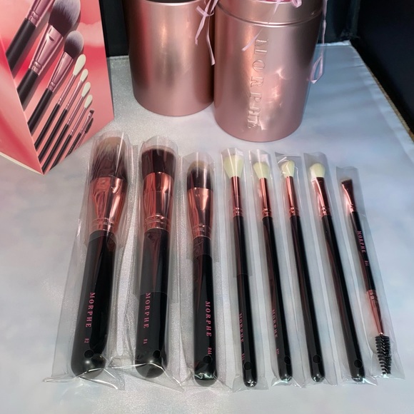 Morphe Flash of Rosé (8 brushes + tubby) - Picture 7 of 11